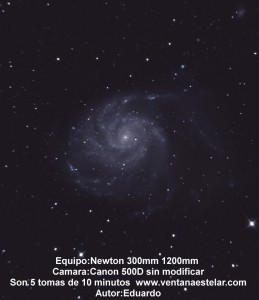 M101 Galaxia Espiral    