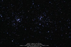 NGC 869 y  NGC 884 Perseo   
